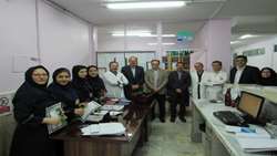 براگزاری مراسم گرامیداشت روز پرستار در بیمارستان 15 خرداد مهدیشهر